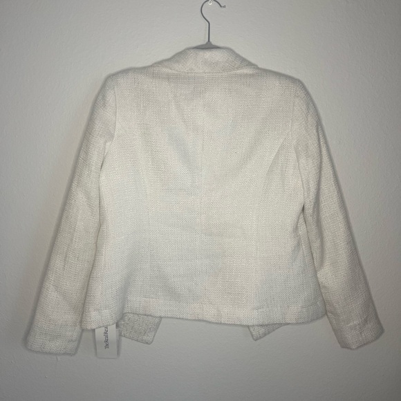 Marc New York Andrew Marc White Textured Blazer | Size 4 - Picture 4 of 6